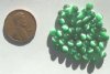 50 4mm Round Green Fiber Optic